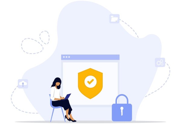 Person Managing a Credit Card with Digital Payment Integration