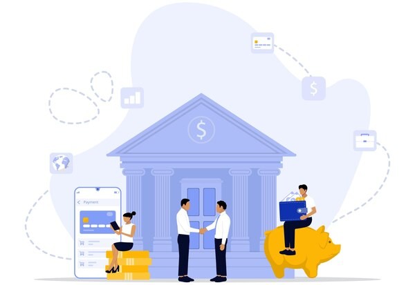 Mobile Wallet Interface Showing Transactions and Payment Options on a Smartphone with a User Standing Nearby