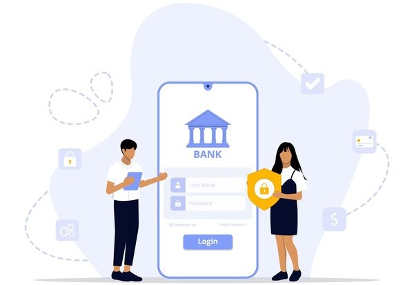 Person Managing a Credit Card with Digital Payment Integration