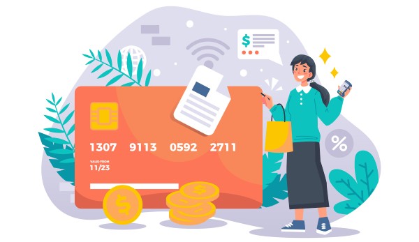 Illustration of a Credit Card, Representing Seamless Credit Card Payments