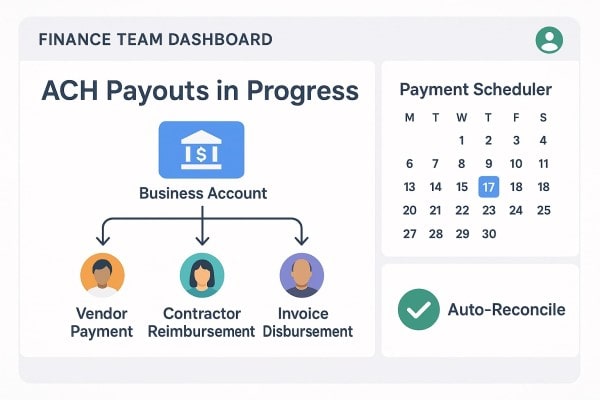 Payment Tracking Dashboard Showing Status Bars for Processing, Success, and Failed. Includes Icons for Time, Currency, and Percentages